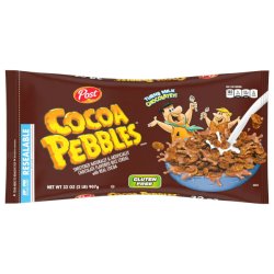 画像1: ミルクがチョコレートカラーに！Post ポスト ココアペブルズ ライスシリアル 907g