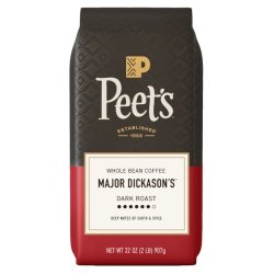 画像1: ピーツの人気のブレンド！Peet's Coffee ピーツコーヒー メージャーディッカソン ダークロースト ホールビーン 907g