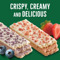 画像2: おいしさと手軽さを両立！Nature Valley ネイチャーバレー クリスピークリーミー ウェハーバー 28個