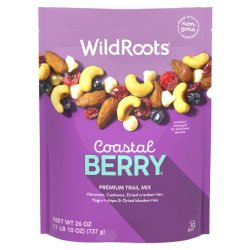 画像1: そのまま食べても、ヨーグルトやシリアルに混ぜても！WildRoots ワイルドルート コースタル ベリー トレイルミックス 737g