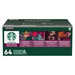 画像2: ダーク系の4種類が楽しめる！Starbucks スターバックス ダークローストバラエティ K-Cup 64個