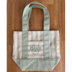 画像1: 2026 夏 Trader Joe's トレーダージョーズ ミニ キャンバス トート （グリーン）