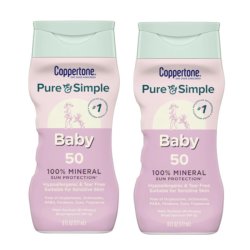 画像1: ＜２個＞ Coppertone コパトーン ウォーターベビー サンスクリーン 日焼け止め  [SPF50+] 237mL