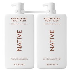 画像1: Native ネイティブ ボディウォッシュ （ココナッツ＋バニラ） 1L, 2個