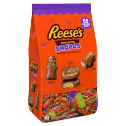 画像1: ハロウィンに配りたい！ Reese's リーセス ピーナツバター  シェープス ミルクチョコレート 65個入