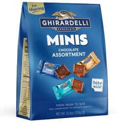 画像1: ギラデリ チョコレート Ghirardelli ミニズ アソートメント チョコレート 308g