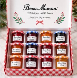 画像3: Bonne Maman ボヌ・ママン 2026年 クリスマス限定 12ミニ ジャム ギフトセット