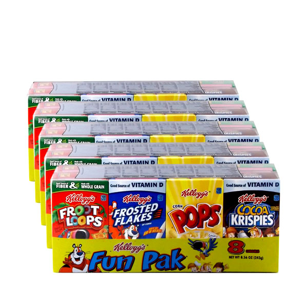 Kellogg S ケロッグ ファンパック シリアル5パック