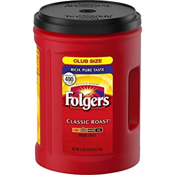 大容量！コーヒー フォルジャース　クラシックロースト　1.36kg