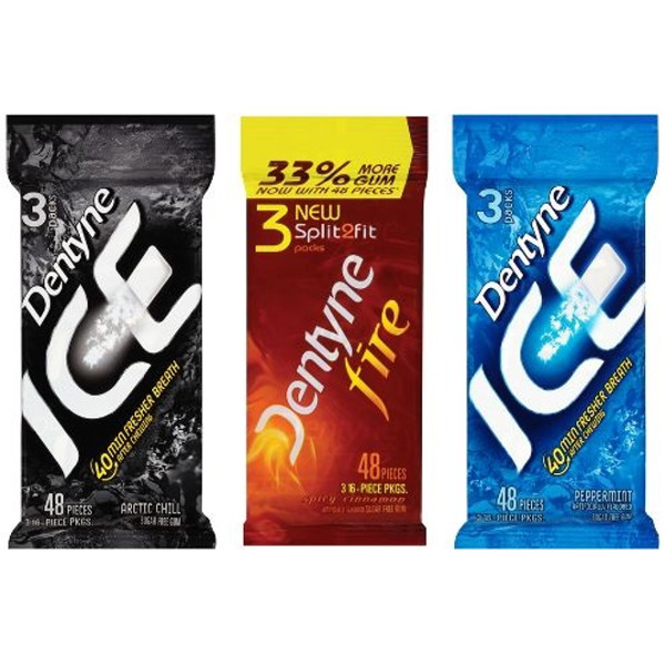 Dentyne デンティーン シュガーフリーガム選べる3種類セット