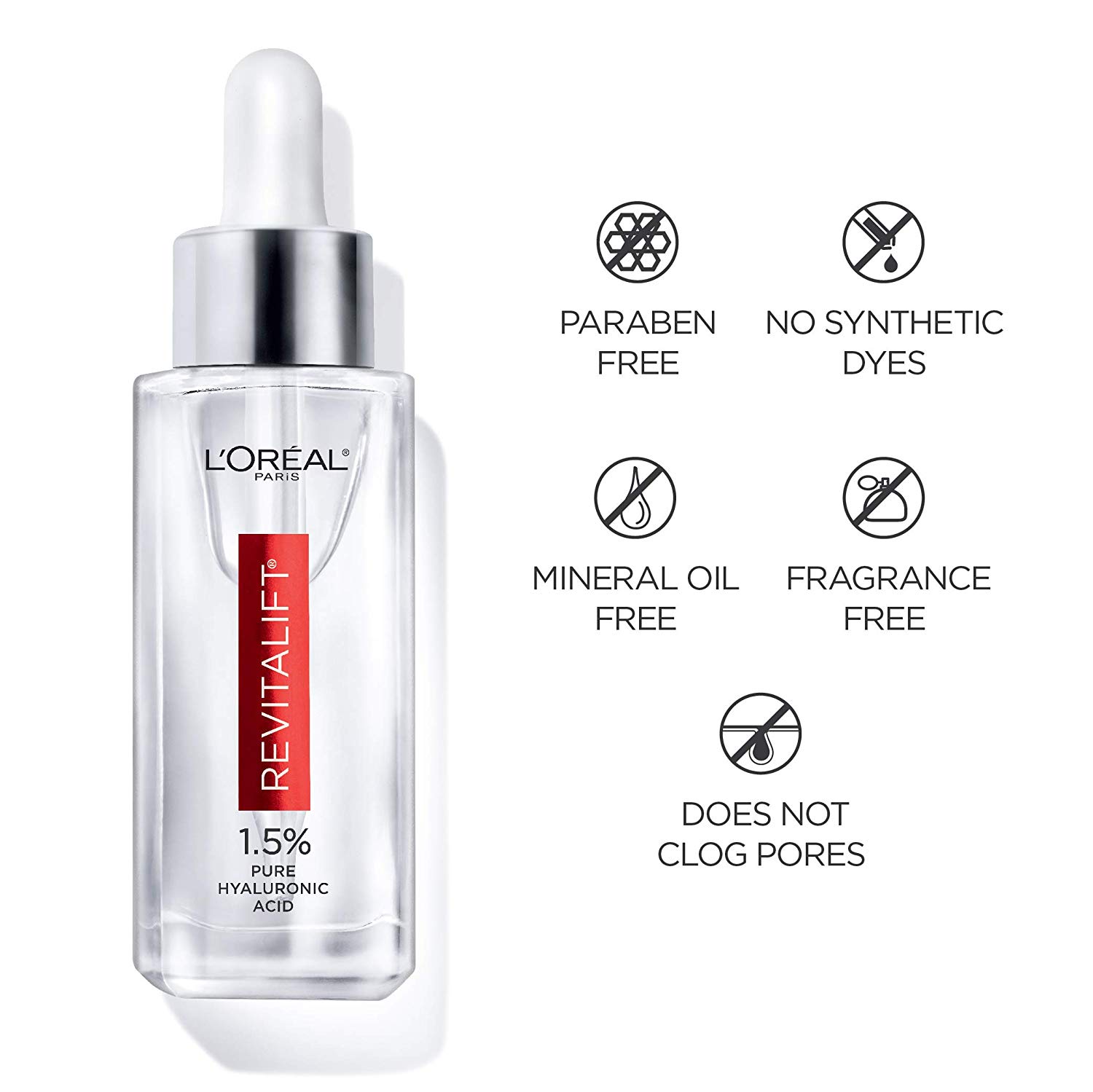 LOreal, Revitalift Derm Intensives, 1.5% Pure Hyaluronic 