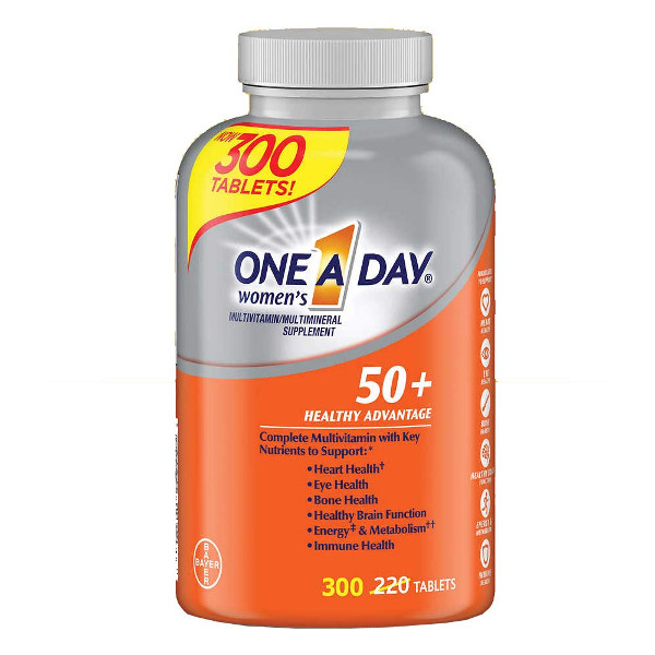 One-A-Day 50+（５０歳以上）女性用 マルチビタミン 300錠