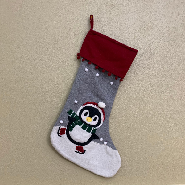 クリスマス靴下 クリスマスストッキング ペンギン クリスマス靴下 クリスマスストッキング ペンギン