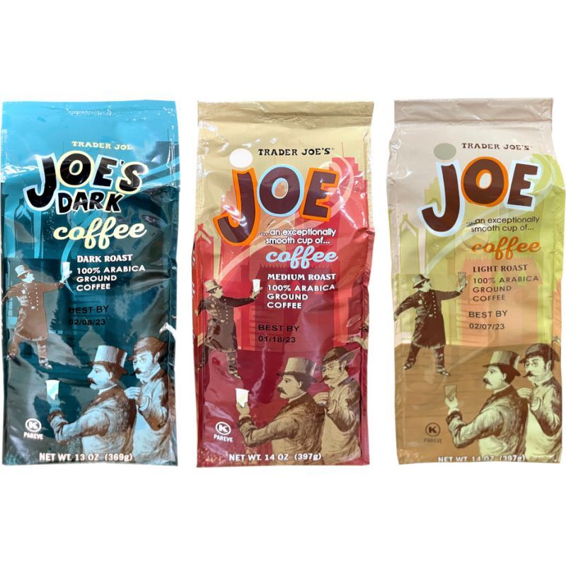 トレジョの人気コーヒー3種類！ Trader Joe's トレーダージョーズ グランドコーヒー 3セット