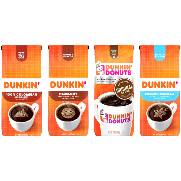 懐かしいあの味をお家で楽しめる！DUNKIN ダンキンドーナツ コーヒー 選べる4個