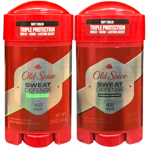 汗を抑えて爽やかさが持続する！ Old Spice オールドスパイス スエットディフェンス （エクストラフレッシュ、ストロンガースワッガー）選べる2個