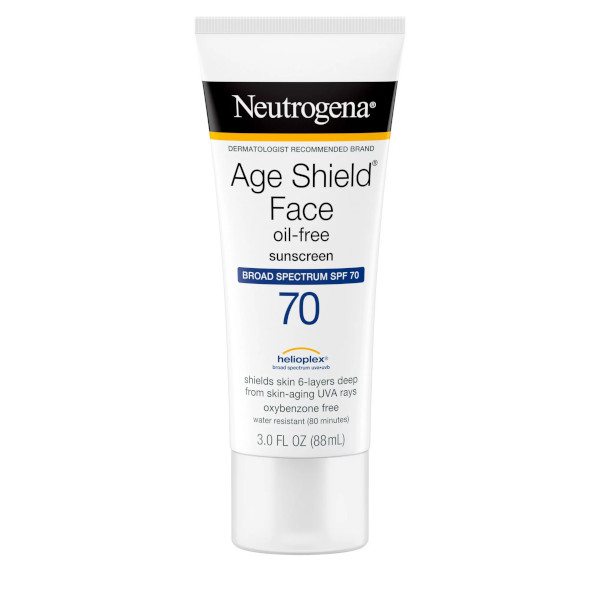 顔用 Neutrogena ニュートロジーナ エイジシールド サンスクリーン 日焼け止め  [SPF70+] 88mL