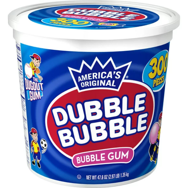 Dubble Bubble ダブルバブル バブルガム（オリジナル味）300個入