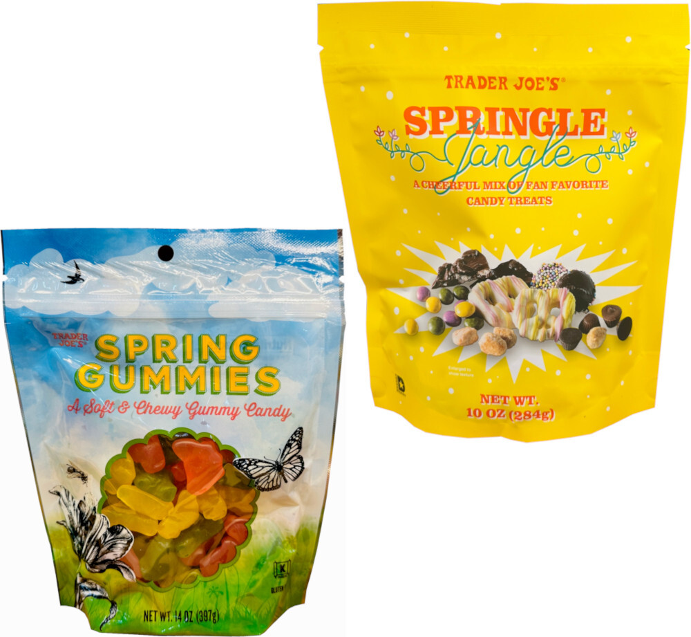 トレジョの春のキャンディ！ Trader Joe's  トレーダージョーズ スプリングスナック 選べる2種類