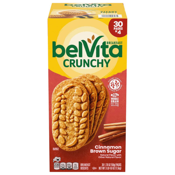 belVita ベルビータ ブレックファスト ビスケット（シナモンブランシュガー）30パック
