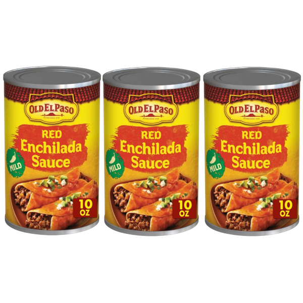 お家で楽しむメキシカン！Old El Paso オールド エルパセオ エンチラーダ ソース (マイルド) ( Red Enchilada Sauce ) 3個
