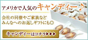 アメリカで人気のキャンディー！会社の同僚やご家族にも◎