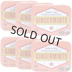 画像: Trader Joe's トレーダージョーズ　オーガニック ジンジャーミント ６個