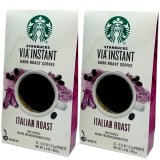 画像: 携帯に便利なおいしいコーヒー！スターバックス VIA インスタント コーヒー  【イタリアンロースト】24杯分
