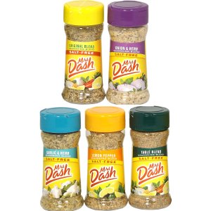 画像: 無塩にこだわったスパイス5種類！Mrs.Dash ミセスダッシュ 無塩 調味料 5個セット