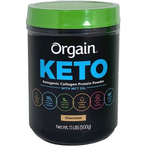 画像: Orgain KETO コラーゲンプロティンパウダー（チョコレート）500g