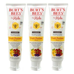 画像: Burts Bee's  バーツビーズ 子供用歯磨き粉 3個パック