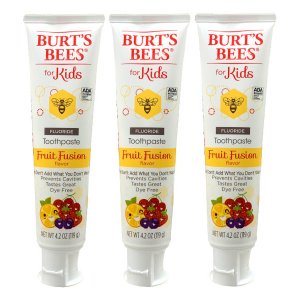 画像: Burts Bee's  バーツビーズ 子供用歯磨き粉 3個パック