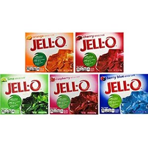 画像: お湯を加えて冷やすだけ！Jell-O ジェロー「C セット」ゼラチンデザート（ゼリーミックス）5種類