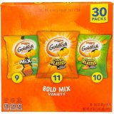 画像: Pepperidge Farm ペパリッジファーム ゴールドフィッシュ ボールド ミックス クラッカー  バラエティボックス　30袋入り