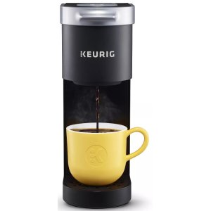 画像: Keurig K-Mini シングルサービング コーヒーメーカー (ブラック）
