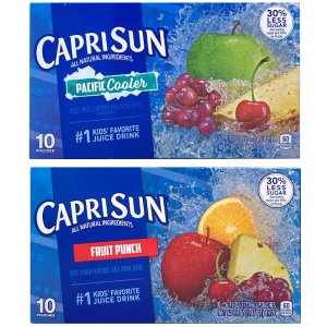 画像: 凍らせて持ち歩ける！ 猛暑の水分補給に！ アメリカ Caprisun カプリサン 選べる2箱 (合計20パック）