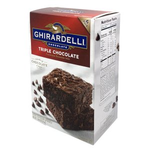 画像: Ghirardelli ギラデリ トリプル チョコレート プレミアム ブラウニー ミックス 3.4kg