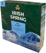 画像: フラックスシードオイル入り！Irish Spring アイリッシュスプリング (アイシーブラスト) 固形石鹸 12個