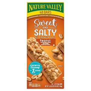 画像: お出かけのお供にグラノーラバー！ Nature Valley ネイチャーバレー スイート＆ソルティ ピーナッツ 48袋 1.6kg