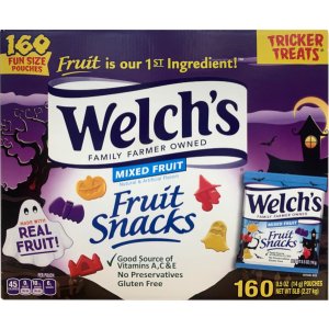 画像: 楽しいハロウィントリート！Welch's ウェルチズ トリッカートリート フルーツスナック 160袋入
