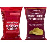 画像: 食べ始めたら止まらない味です！ Trader Joe's トレーダージョーズ ポテトチップス （ヒッコリーバーベキュー 198g、オーガニック ホワイトトリュフ 176g）