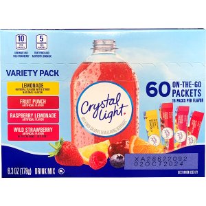 画像: 手軽な水分補給として常備したい！ Crystal Light クリスタルライト ドリンクミックス バラエティパック 60パック