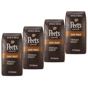 画像: Peet's コーヒー フレンチロースト（ホールビーン）4個