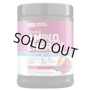 画像: ワークアウトのためのアミノ酸パウダー！Optimum Nutrition オプティマム ニュートリション アミノ エナジー +エレクトロライト ワイルドベリー 684ｇ