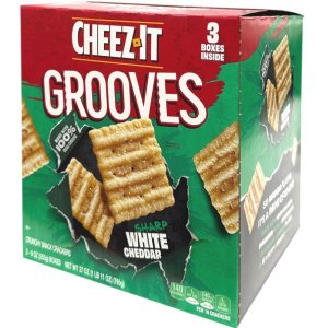 画像: アメリカで人気のクラッカーといえば！CHEEZE-IT チーズイット グルーブズ ホワイトチェダー クラッカーズ 765g