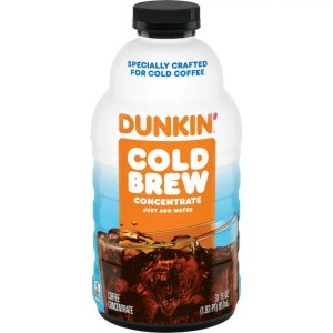 画像: ダンキンアイスコーヒー 水で割るだけの手軽さが人気！ Dunkin ダンキン コールドブリュー 濃縮 オリジナル 917ml