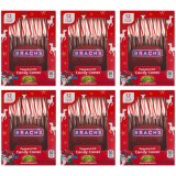 画像: クリスマスを祝う杖の形のキャンディ！Brach's ペパーミント キャンディーケーン 6箱（72本）
