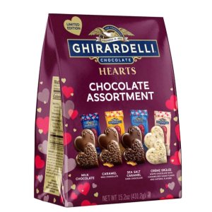 画像: 4種類が入ったバレンタイン限定版！Ghiradelli ギラデリー バレンタイン ハート アソートメント 431.2g