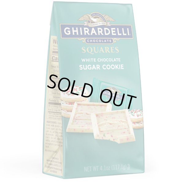 画像4: ギラデリ チョコレート Ghirardelli  スクエアーズ ホワイト チョコレート シュガークッキー 2個