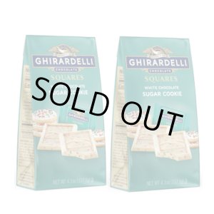 画像: ギラデリ チョコレート Ghirardelli  スクエアーズ ホワイト チョコレート シュガークッキー 2個